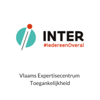 Link naar de Inter website, het Vlaams Expertisecentrum Toegankelijkheid