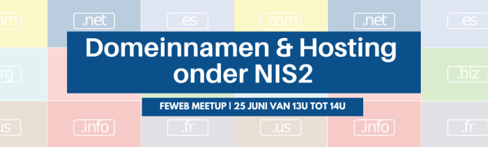 MeetUp Domeinnamen en hosting onderNIS2