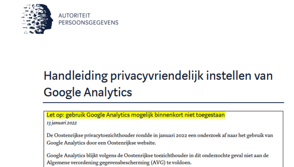 AP Google Analytics
