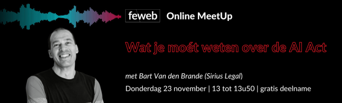 MeetUp over wat je moet weten over de AI Act